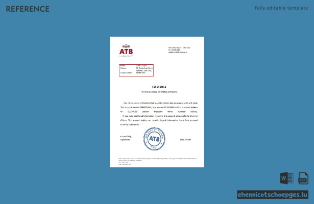 Tunesien ATB Referenzmuster Vorschau